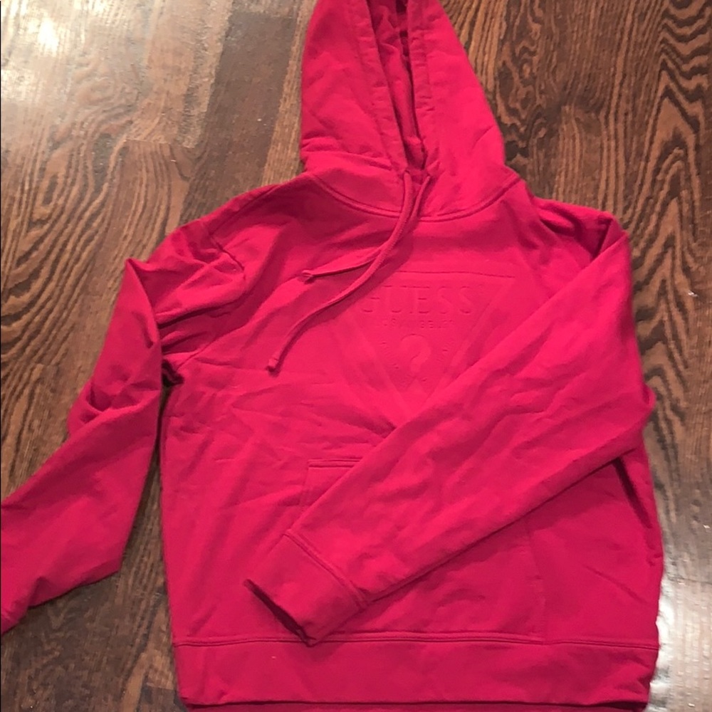Red sweatshirt